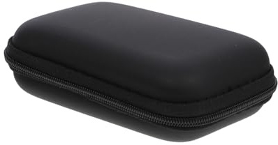 iplusmile Trousse de Rangement Câble Portable Noir Étanche Organiseur Multifonction pour Voyage Protection Antichoc pour Écouteurs et Chargeurs Léger et Compact Pratique pour Accessoires
