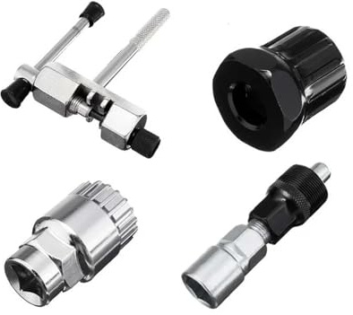 NJIEzhao Multifunctional Detachable Chainset Tool, Puller, Bicycle Repair, Bottom Bracket, Crank Remover Bicycle Crank Removal Tool