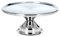 Unbekannt Bandeja para tartas giratoria, 33 cm, acero inoxidable, soporte para tartas