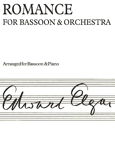 Edward Elgar: Romance For Bassoon And Orchestra (Bassoon/Piano). Für Fagott, Klavierbegleitung