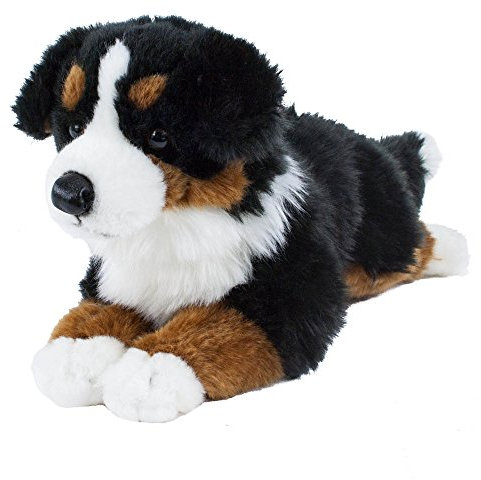 unbekannt Kuscheltier Berner Sennenhund 38 cm liegend schwarz/braun/weiß Plüschhund Uni Toys