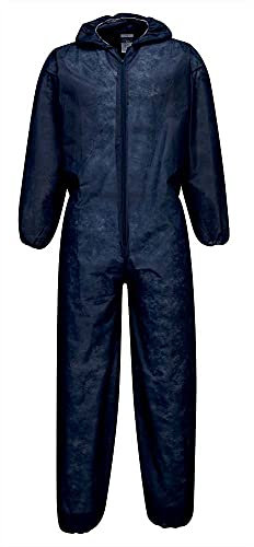 Portwest ST11 Disposable Coverall PP 40g Navy, Medium, Pack of 120