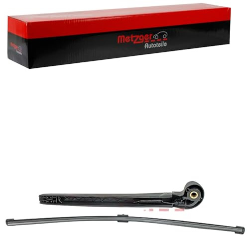 METZGER AUTOTEILE Wischarm mit Kappe + Wischer hinten 2190250 hinten | Kompatibel mit: AUDI Q3