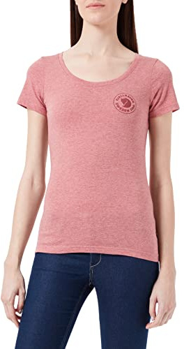 FJALLRAVEN F83513-342-999 1960 Logo T-Shirt W Raspberry Red-Melange XXS