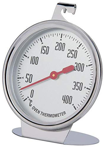 Forno Termometro Termometro Wireless Forno Stand Up Quadrante Acciaio Inossidabile per forno a legna Grande Calibro Schermo Facile da Usare Forniture da per uso Cucina(gradi Fahrenheit e Celsius)
