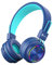 iClever Bluetooth Cuffie per bambini, Cuffie con luci colorate per bambini con microfono, Controllo del volume pieghevole, Cuffie sull'orecchio per bambini per tablet Kindle