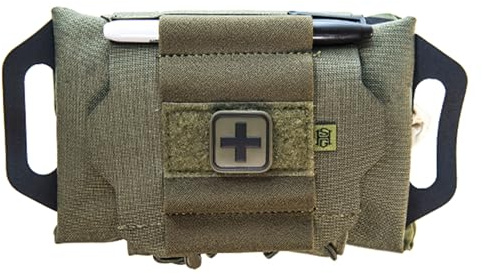 High Speed Gear Reflex IFAK System | Rolle und Träger | Medizinische Zubehörhalter (Olive Drab)