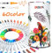 ZSCM Aquarellpinsel, 60 Farben, doppelte Spitze, für Erwachsene, zum Malen, Zeichnen oder Unterstrichen, für, Bullet Journal, Kalligraphie Illustrationen…