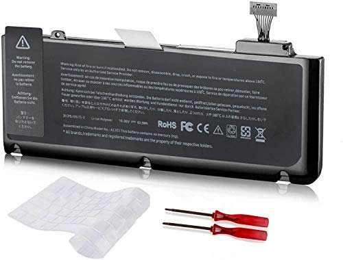 10.95V 63.5Wh A1322 A1278 Laptop Akku Ersatz für MacBook Pro Battery 13 inch Mid 2012 2010 2009 Early 2011 & Late 2011 MacBookPro 5,5 7,1 8,1 9,2 MacBook pro