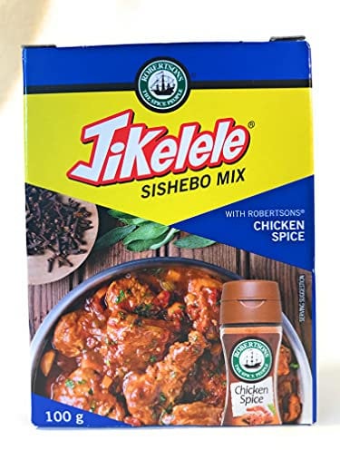 Jikelele Sishebo Mix with Robertson’s Chicken Spice 100g (Pack of 5)