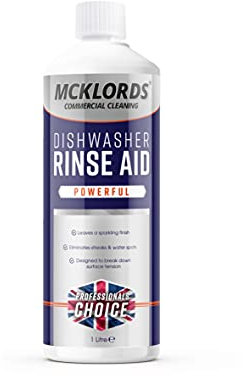 McKLords Dishwasher Rinse Aid, 1 Litre