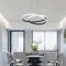Eoodis LED Hängeleuchte mit 2 Ringen Pendelleuchte mit Fernbedienung Moderne Pendelleuchte für Küche, Esszimmer, Wohnzimmer