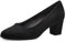 Jana Damen Pumps mit Blockabsatz Vegan, Schwarz (Schwarz), 38 EU