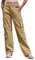 Fuakesor Cargohose Damen Baggy Y2K Multi Taschen High Waist Stretch Wanderhose Sport Jogginghose mit Elastischen Knöcheln(Khaki,L)