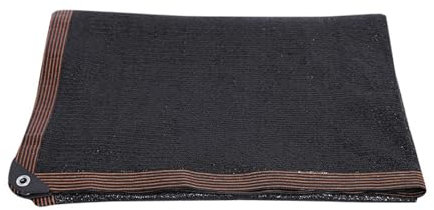 YYDSWTW Écran de confidentialité pour Balcon, Couverture de clôture de Porche, pour arrière-Cour, Balustrade de Piscine, Protection de Jardin, pelouse, Pare-Soleil extérieur 2m*4m Noir