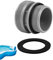 Pool Zubehör Schlauchumwandlungsadapter Set, Kompatibel mit Intex Coleman 4560 40 mm auf 1 1/2 Zoll Umbausatz für Hayward Intex Pool Schlauchverbinder Poolpumpe Sandfilter Pool Ersatzteile (1 Stück)