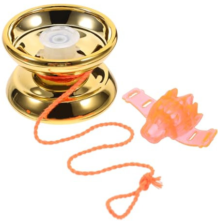 UPKOCH Jo-jo-Spielzeug für Jungen und Mädchen Jo-jo-bälle Aus Metall Toyoutfoors Spielzeug Trick Jo-jo-Spielzeug Robustes Material Fingerflexibilität