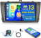 Hikity 2+64GB Android 15 Autoradio für Toyota Avensis T27 2008-2015 Radio Wireless Carplay Android Auto, 9 Inch IPS Touch Screen Radio mit Rückfahrkamera, Bluetooth, Navi, WiFi, DSP, EQ, Mirror Link