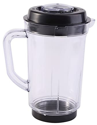 Sonew Jarra de Licuadora de Repuesto de, Soporte de Plástico para Vaso de Leche y Agua de 1000 Ml de Capacidad, Compatible con Modelos, sin BPA