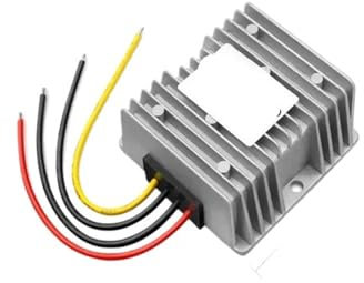AUOQKQUT DC DC 13.8V Battery Charger Input 9-35v 12v 24v to Output 13.8v Lead-acid Cell Constant Current 5A 8A 12A 15A 20A 22A 25A (25A)