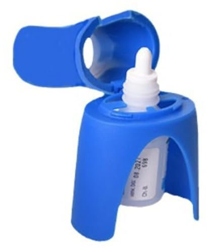 CHTME Augentropfenspender 1 Stück Augentropfen Applikator Hilfsmittel Flaschen Halter Werkzeug Tragbares für Jedes Alter Arbeitet mit Den Meisten Augentropfenflasche Eyedrop Bottle Dispenser