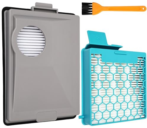 Filtre d'aspirateur pour Miele Boost CX1, Active, PowerLine & Parquet PowerLine | 3 filtres HEPA, filtre à poussière fine et brosse | Alternative au SF-HY 60 / SF-HA 60