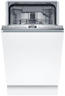 Lavastoviglie 45 cm, 10 coperti, Livello sonoro 44 dB, Cestelli VarioFlex e 3° cestello posate, 6 programmi, 4 opzioni, Programma manutenzione, Preferito (prelavaggio), InfoLight, Home Connect