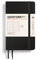 LEUCHTTURM1917 311346 Notizbuch Pocket (A6), Softcover, 123 nummerierte Seiten, dotted, Schwarz