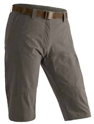 Maier Sports Damen Kluane Capri Hose, Teak, S