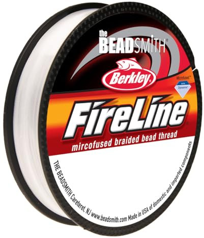 FireLine Hilo para Cuentas de 10 Libras – Transparente 0,25 mm – 45 m