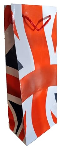 Union Jack Bottle Gift Bag