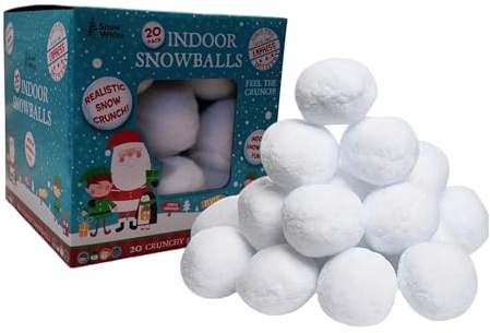Indoor Artificial Snowballs