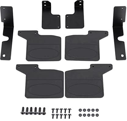 RC Crawler Zubehör 1 10, Ferngesteuertes Autoteil Fender Mud Flaps TRX-4 Defender Schmutzfänger für TRX-4 1/10 Scale RC Crawler