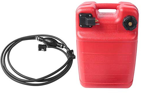 VGEBY1 Bootstank Tragbarer Außenborder-Kraftstofftank Antistatischer Marine-Außenborder EPA-konformer 6,3-Gallonen-Benzintank (24 l) mit hoher Dichte