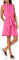 Amazon Essentials Abito Chemisier Senza Maniche in Tessuto dalla vestibilità Comoda Donna, Rosa Shocking, L