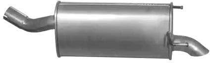 VEGAZ OS-537ERNS Endschalldämpfer Hinten Kompatibel mit OPEL ZAFIRA B A05 13227374 5852600