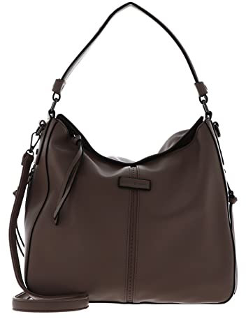 bruno banani Schultertasche Umhängetasche Shoulderbag Taupe hellbraun