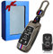 Moonlinks Kompatibel mit Dodge Ram 1500, 2500, 3500, 2019–2022, Schlüsselanhänger-Abdeckung, GRAU, 2022 Ram Key Cover-6 Buttons-Carbon, Casual