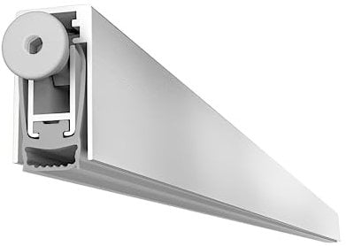 Gedotec absenkbare Bodendichtung | 1 Stück Türdichtung 15 x 30 mm | DROP MAXI | Länge 730 mm - kürzbar | Absenkdichtung für Türen | Türbodendichtung Feuerschutz windschutz kältefeind | zum Einnuten