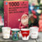 Generico GM 1000 Bicchieri da Caffe Natalizi in carta da 75 ml. (4 fantasie) bicchieri monouso, biodegradabili, Asporto Bevande Calde, per Festività natalizie
