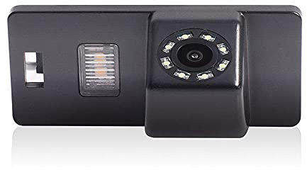 8 LEDs Nachtsicht Einparkkamera Wasserdicht Nachtsicht HD Rückfahrkamera Ersatz für Audi A6 S6 A6L RS6 Avant RS6+/A1 A3 S3/A5 S5/A4 S4/VW Passat/R36/Passat B7/Q5/Q7/TT 8N/TT TTS TTRS/RS4 Avant