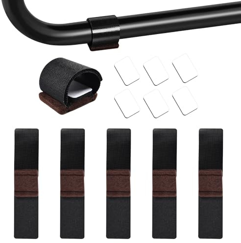 36PCS Bodenschoner für Stühle,Filzgleiter Selbstklebend 30 * 145mm | mit Klettverschluss, Geeignet für Schlittensitze, Möbel Filz PadsSchaukelstuhl Rutschfestigkeit und Lärmreduzierung