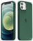 oakxco for iPhone 12/12 Pro Case Clear Hard Shell, Slim Thin Matte Transparent Plastic Cover & Protective Soft Silicone Rubber TPU Bumper, Girly Cute Phone Case for Women Girls, Dark Green