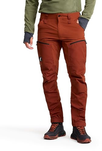 RevolutionRace Herren RVRC GP Pro Pants, Hose zum Wandern und für viele Outdoor-Aktivitäten, Smoked Paprika, M