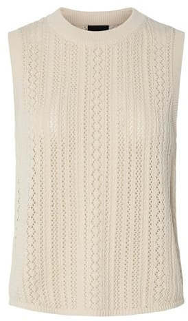 PIECES Pcnuka Sl O-Neck Knit Noos Bc