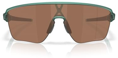 Oakley Men's Oo9415 Corridor Square Sunglasses, Transparent Pacific/Prizm Tungsten, 42 mm