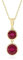 Madagaskar Rubin Halskette - Vergoldetes 925er Sterlingsilber Collier, 2,57 Karat Edelstein Schmuck für Damen - Elegante und Vielseitige Kette mit Rundgeschliffenen Rubinen