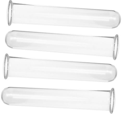 Reagenzglas Pflanzenhalter 4 Stück aus Glas für Hydrokultur