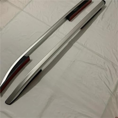 DZSQTUND Dachträger Für Hilux Für Revo Für Rocco 2015-2021 Pickup Auto Silber Dachreling Rack Träger Bars Doppel Kabine Dachträger Gepackträger