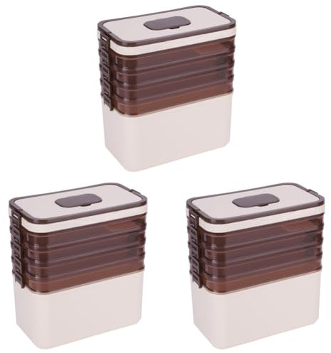 ARVALOLET Caja de almacenamiento de medicamentos de cinco capas para medicamentos hogar, oficina, escuela